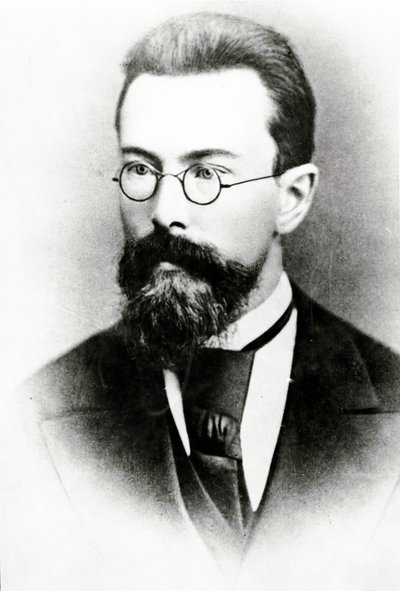 Nikolai Andreyevich Rimsky-Korsakov by Russian Photographer